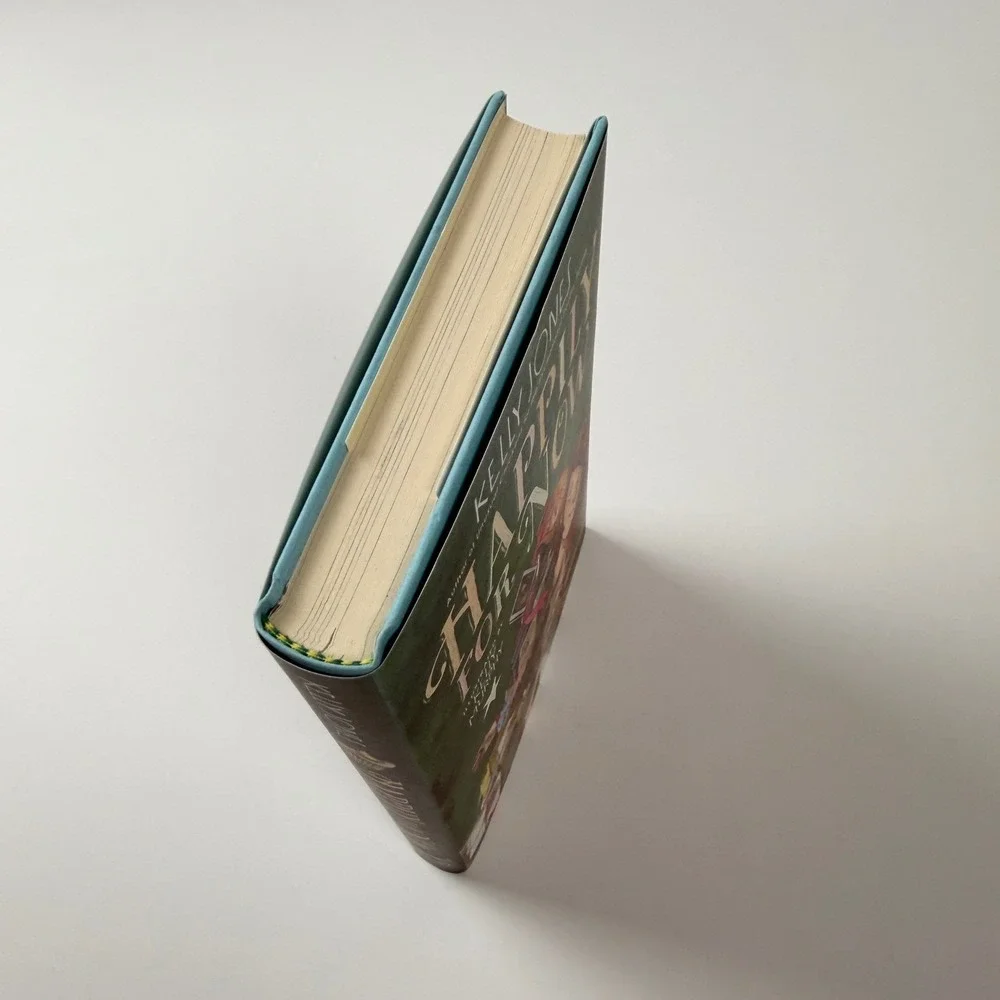 Kelly Jones Happily for Now Childrens Fiction Hardcover Book Illustrated Green